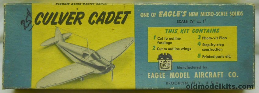 Eagle Model Aircraft Co 1/48 Culver Cadet Light Aircraft plastic model kit